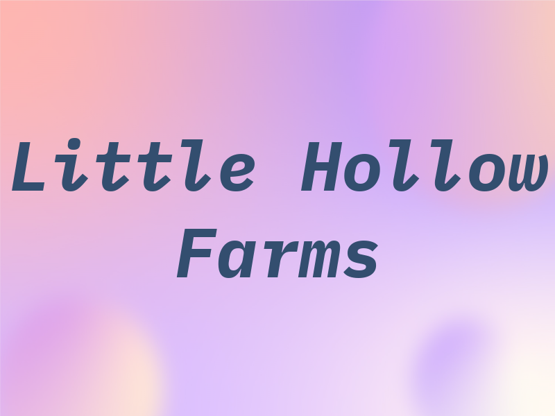 Little Hollow Farms