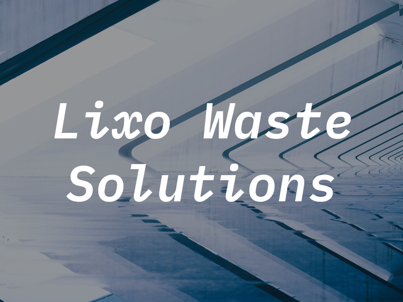 Lixo Waste Solutions