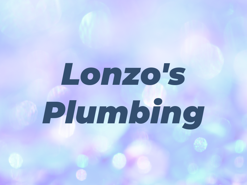 Lonzo's Plumbing