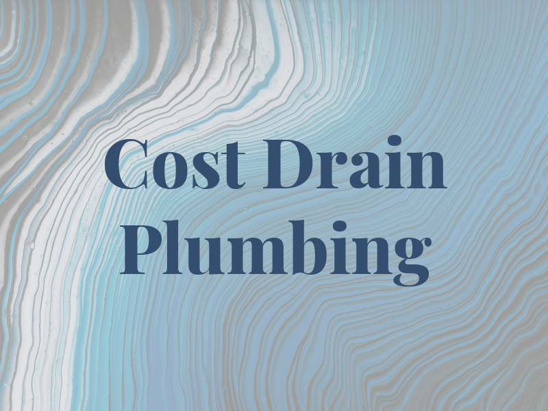 Low Cost Drain Plumbing