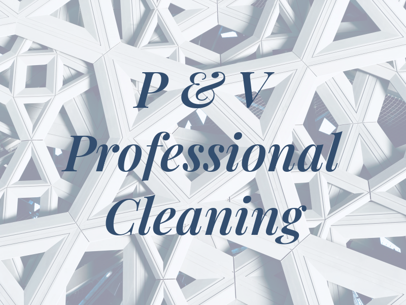 P & V Professional Cleaning