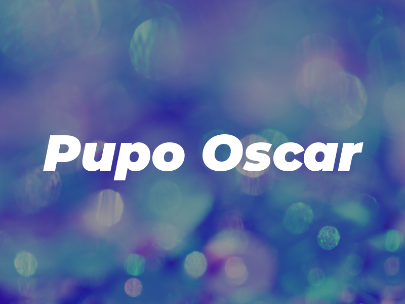 Pupo Oscar