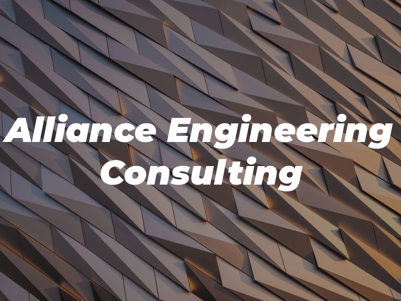 PE Alliance Engineering Consulting