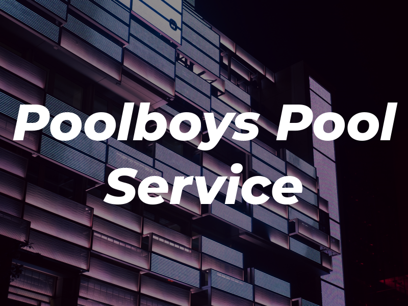 PS Poolboys Pool Service