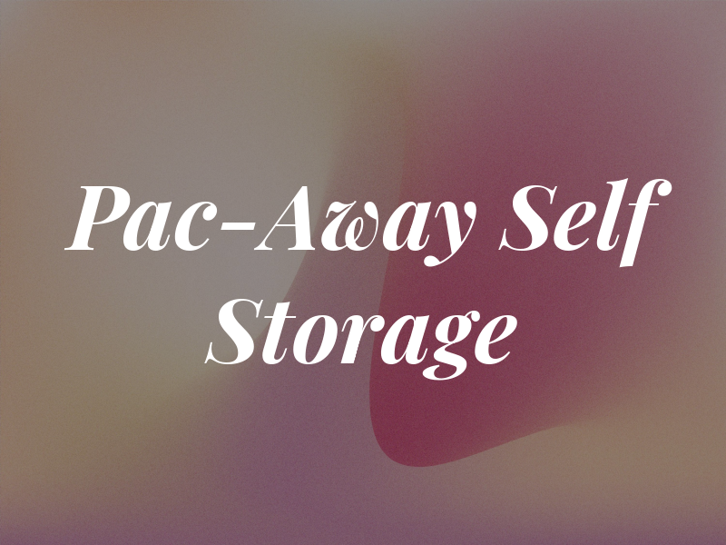 Pac-Away Self Storage