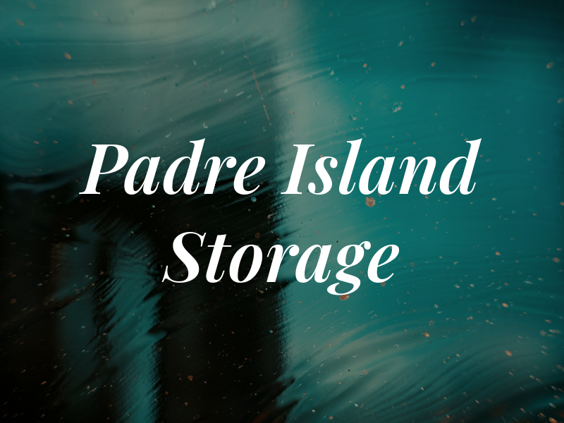 Padre Island Storage #3