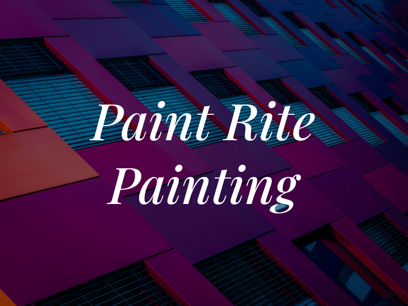 Paint Rite Painting
