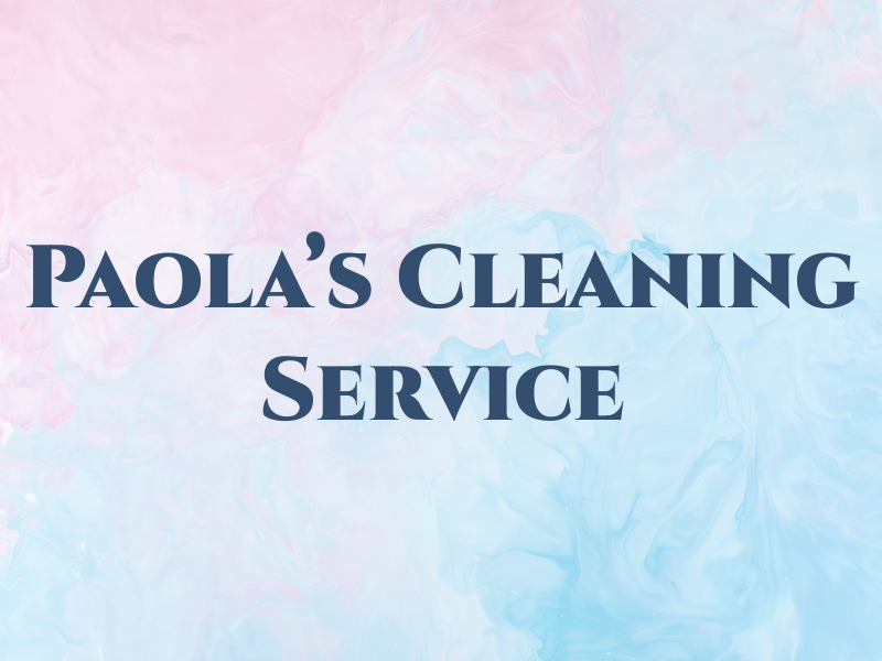 Paola's Cleaning Service