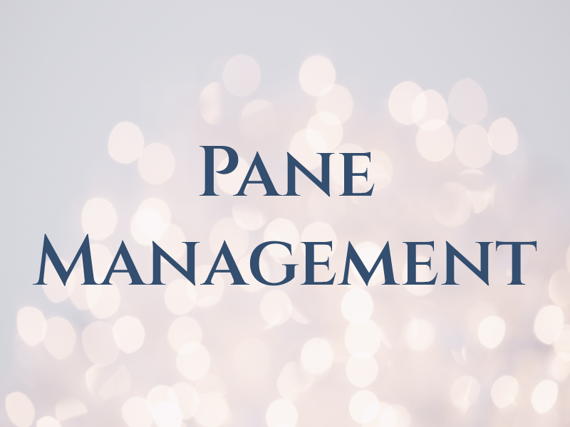 Pane Management