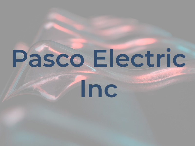 Pasco Electric Inc