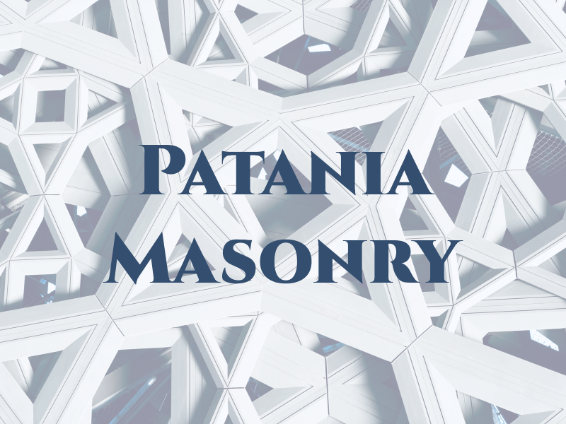 Patania Masonry