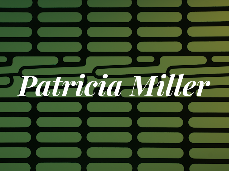 Patricia Miller