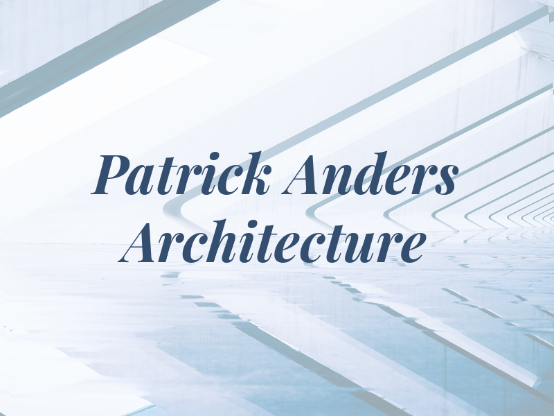 Patrick Anders Architecture