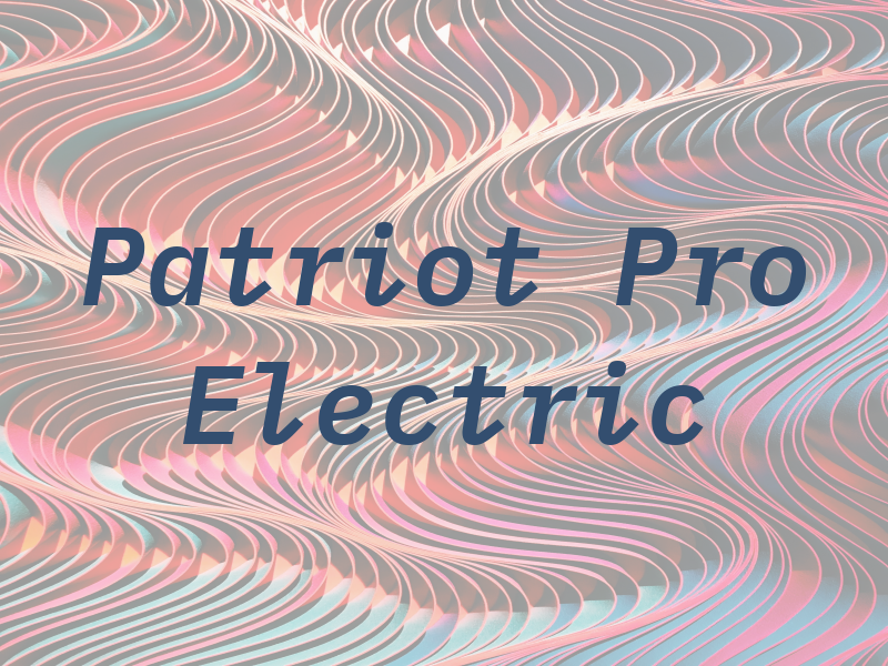 Patriot Pro Electric