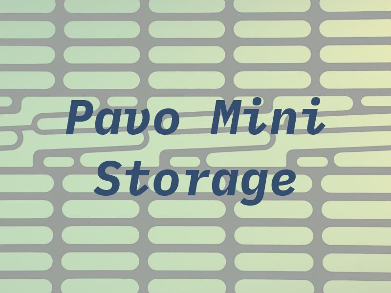 Pavo Mini Storage
