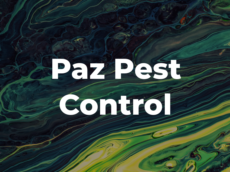 Paz Pest Control