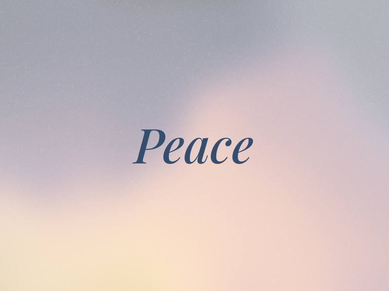 Peace