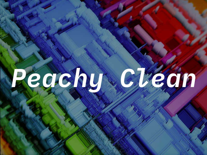 Peachy Clean