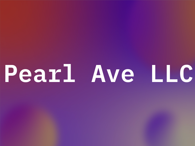Pearl Ave LLC
