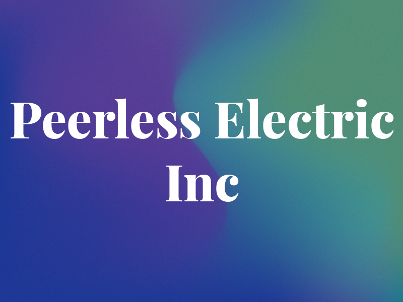 Peerless Electric Inc