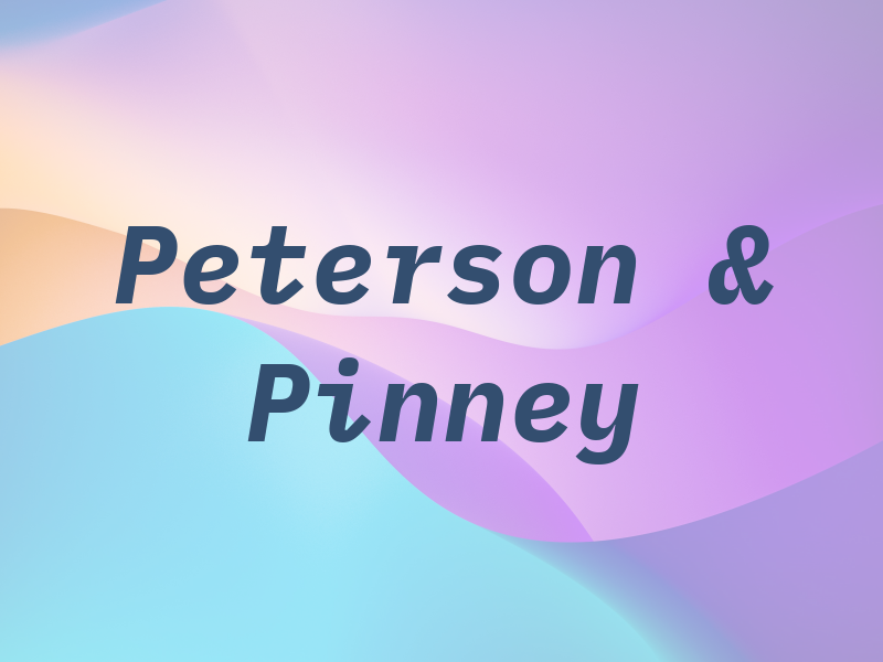 Peterson & Pinney