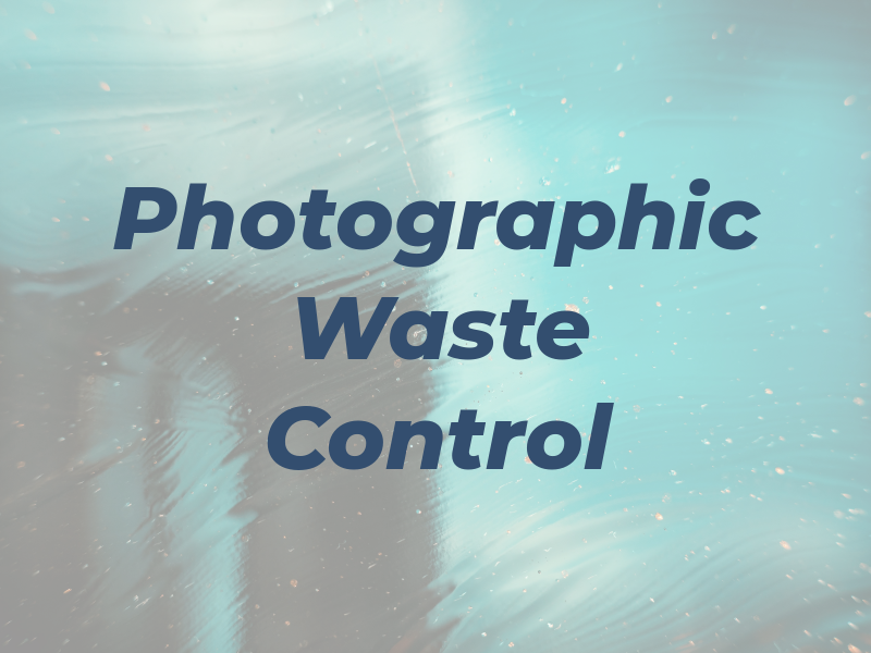 Photographic Waste Control Inc