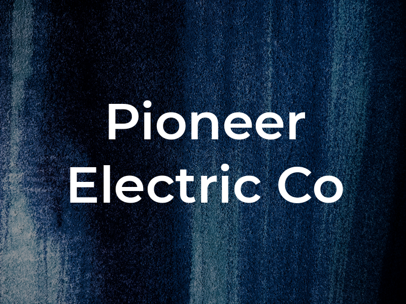 Pioneer Electric Co