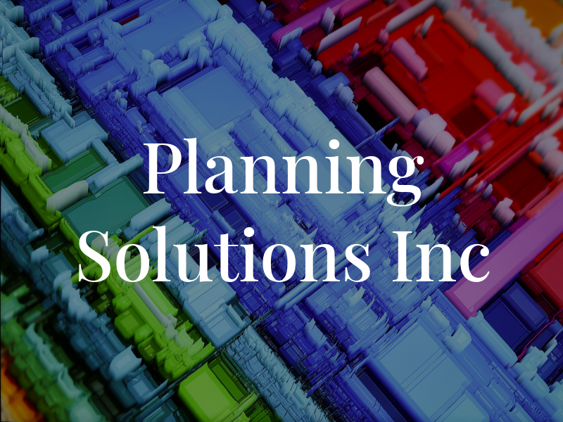 Planning Solutions Inc
