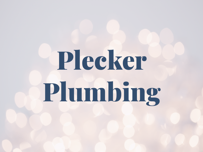 Plecker Plumbing