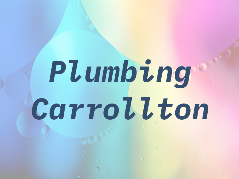 Plumbing Carrollton