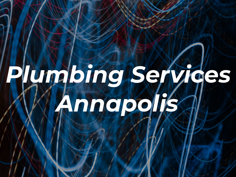 Plumbing Services Annapolis MD