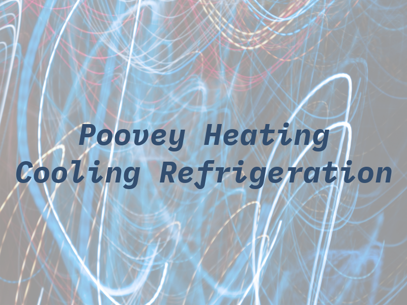 Poovey Heating Cooling & Refrigeration Inc