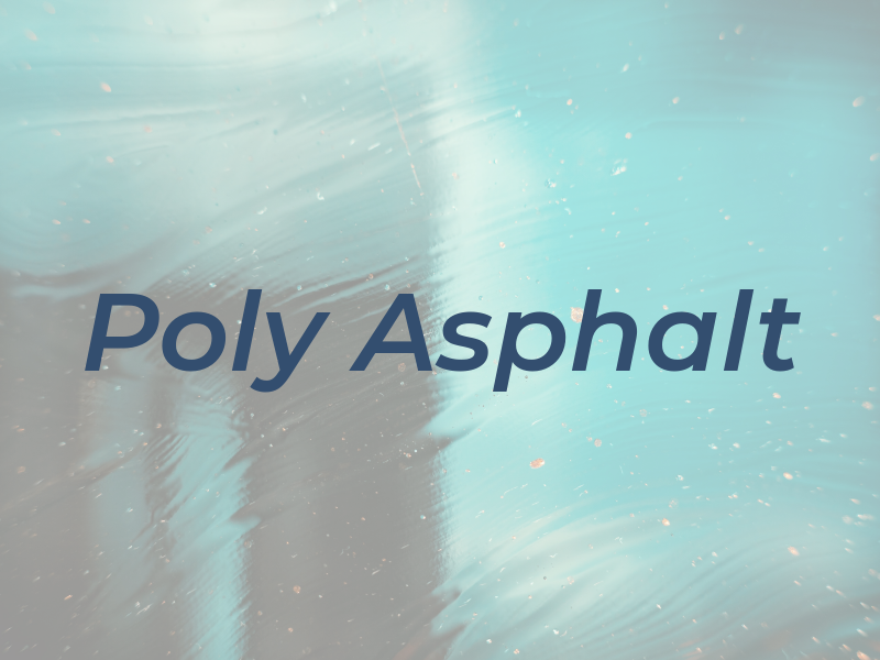 Poly Asphalt