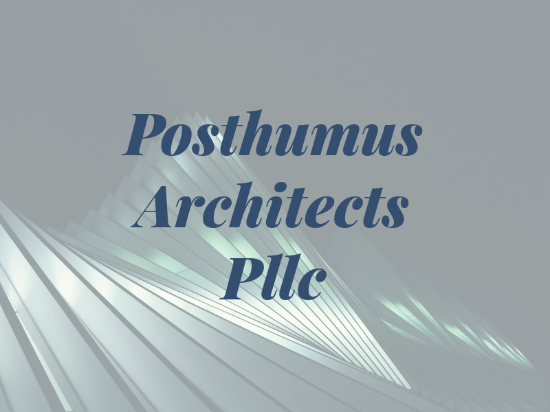 Posthumus Architects Pllc