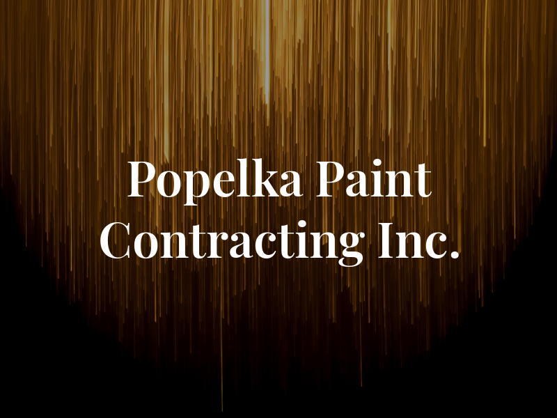 Popelka Paint Contracting Inc.