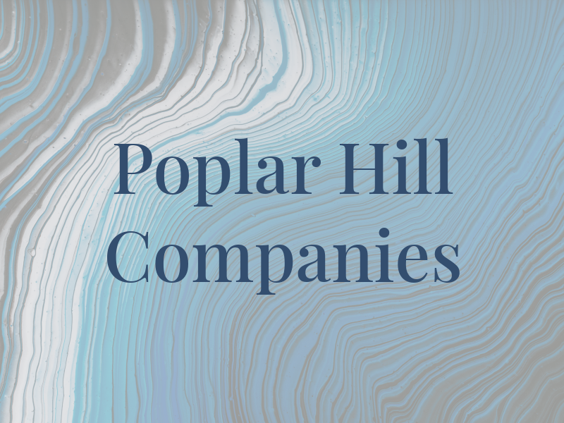 Poplar Hill Companies