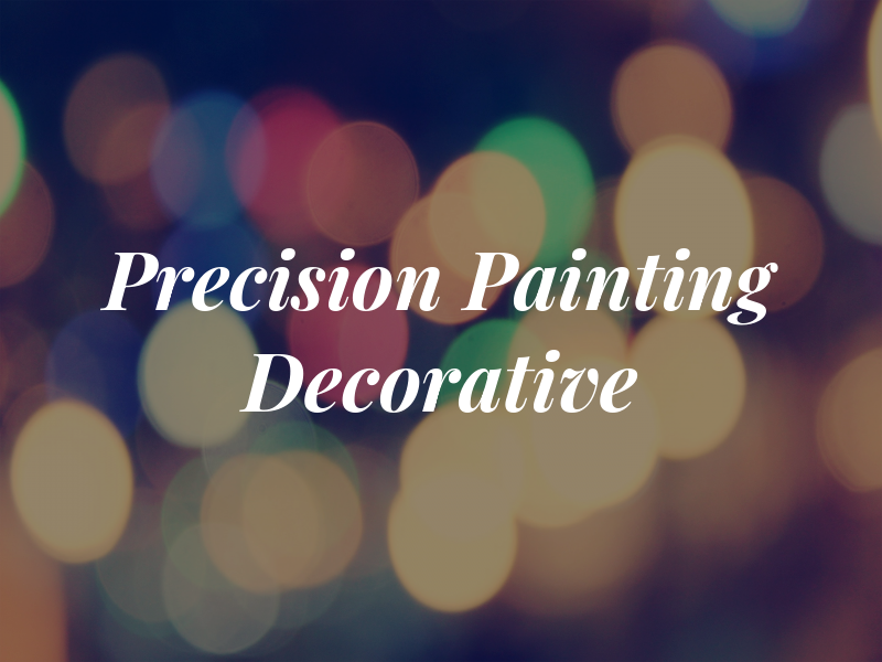 Precision Painting & Decorative