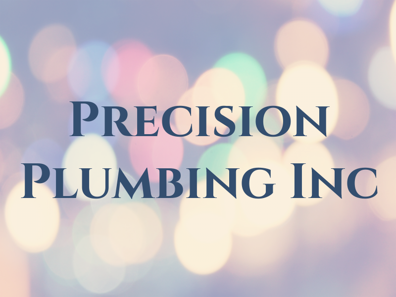 Precision Plumbing Inc