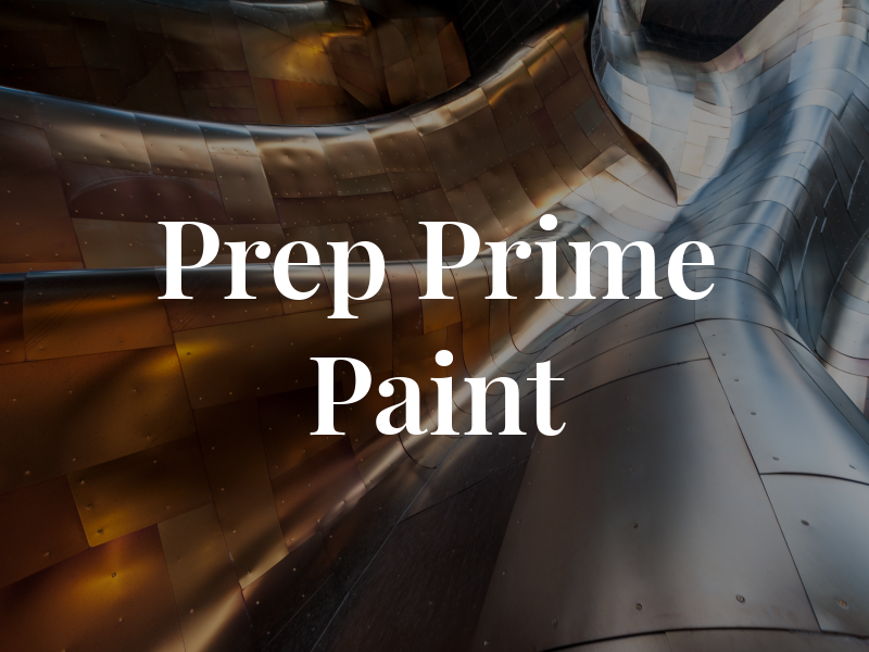 Prep Prime Paint