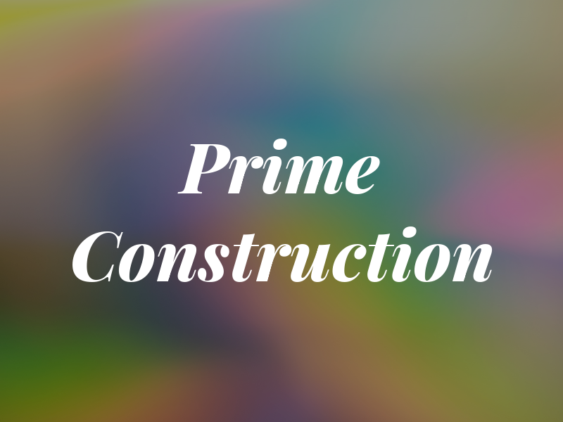Prime Construction