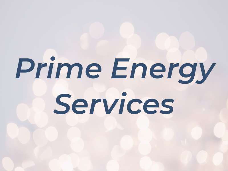 Prime Energy Services