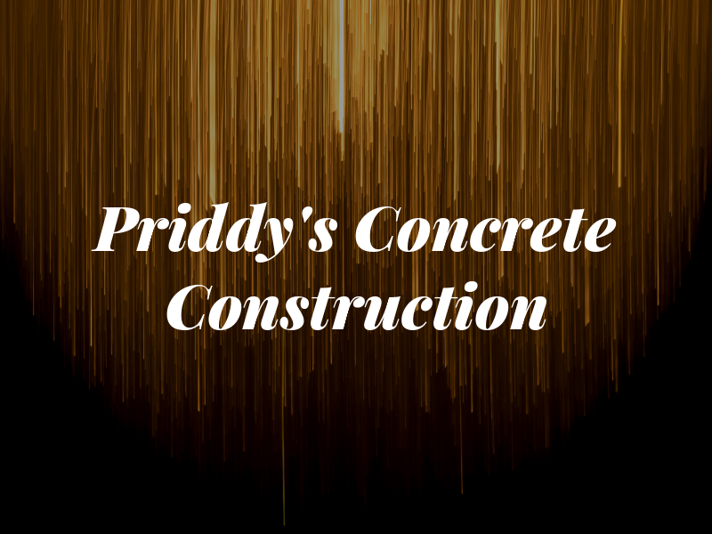 Priddy's Concrete Construction Inc