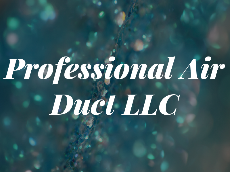 Professional Air Duct LLC