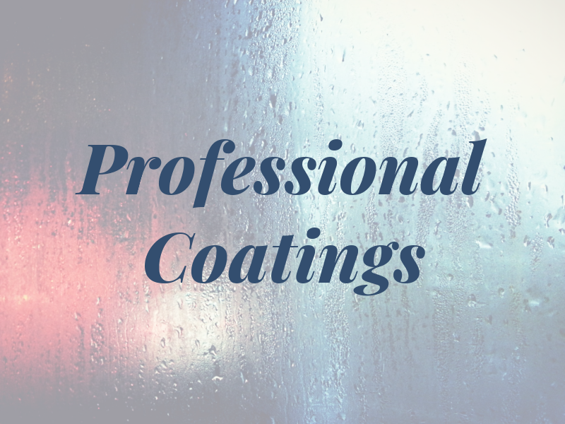 Professional Coatings
