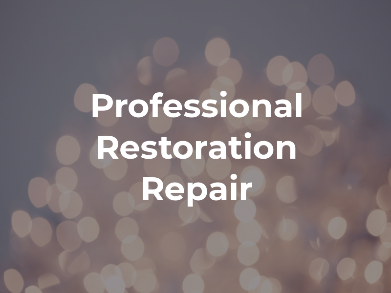 Professional Restoration & Repair