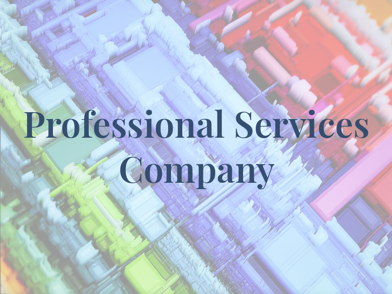 Professional Services Company