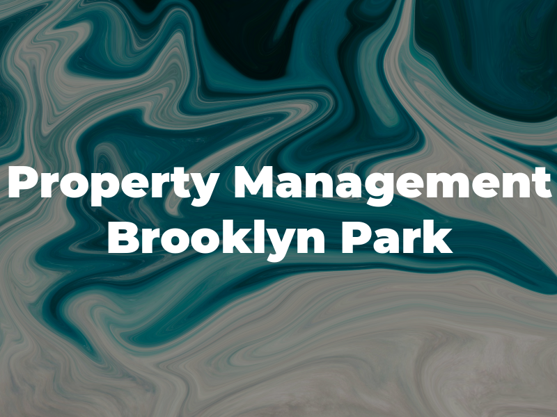 Property Management Brooklyn Park By J & J