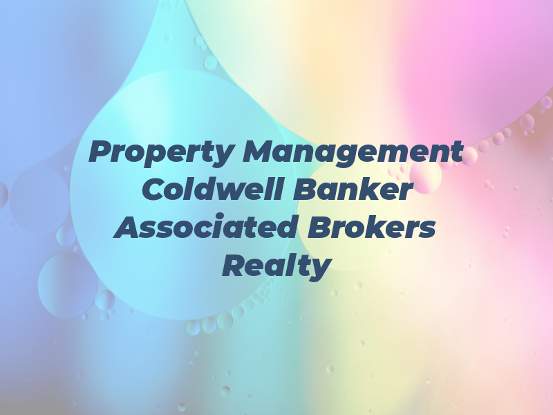 Property Management at Coldwell Banker Associated Brokers Realty