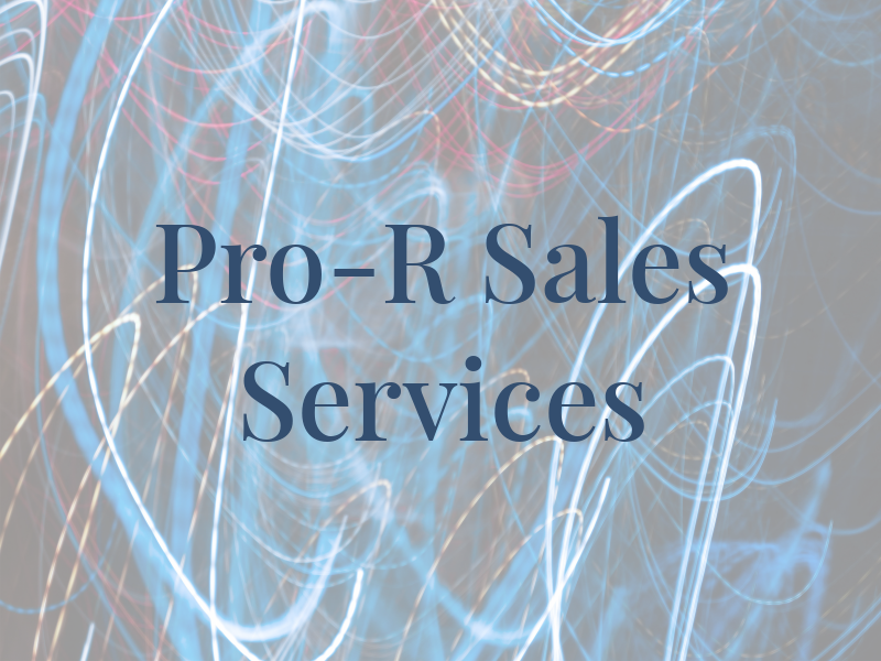 Pro-R Sales & Services Inc