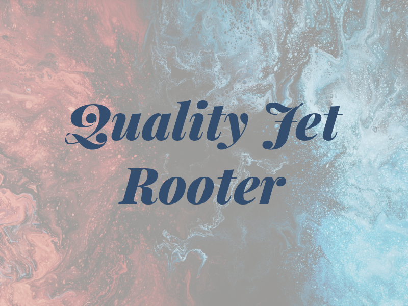 Quality Jet Rooter